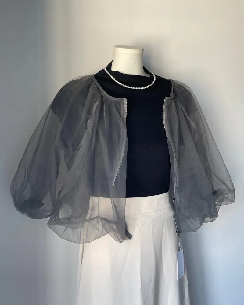 Jacket Tulle Blouson (2colors)