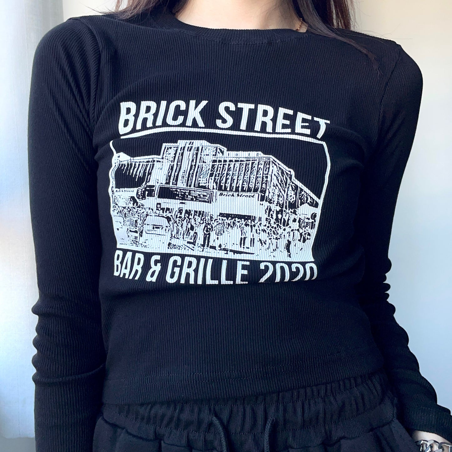 BrickStreet 基本圓領長袖